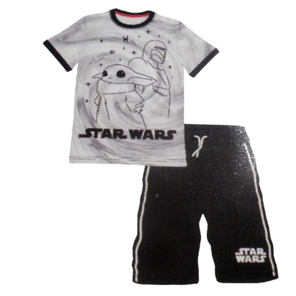 Disney Star Wars the Mandalorian 2-Piece Short Set, Size 7/8